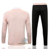 Juventus Trainings Sweatshirt Pak Quarter-zip 2022-23 Roze - Kids